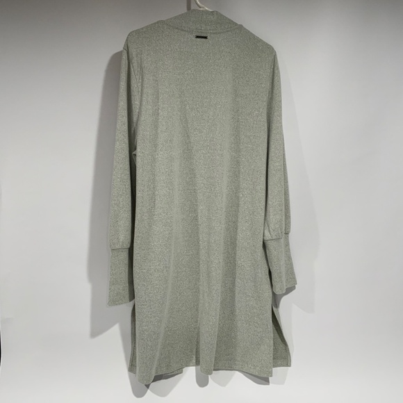 Carve Designs Sz XL Cozy Soft Open Front Cardigan Topper Pale Green Heather - Picture 6 of 11